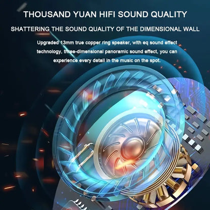M10 Wireless Earbuds V5.3: LED Display and HiFi Sound Bazarcha
