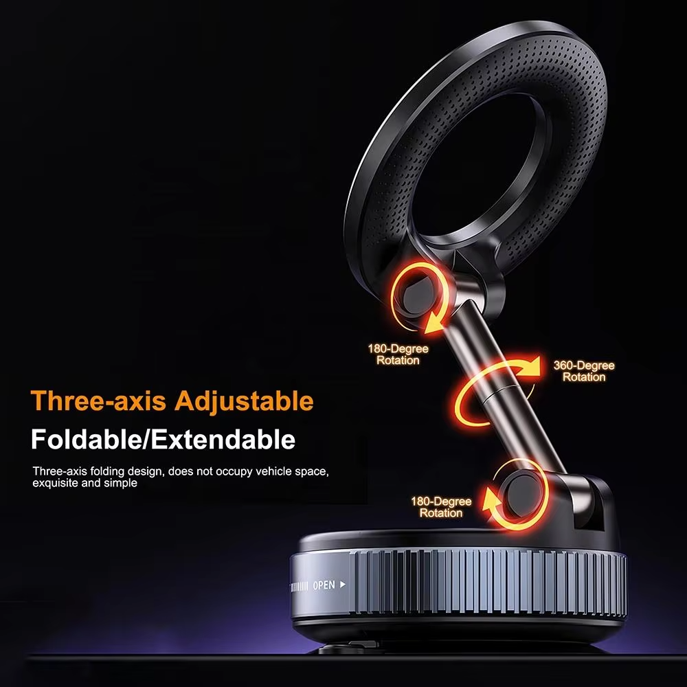 K007 Vacuum Suction Magnetic Phone Holder Bazarcha