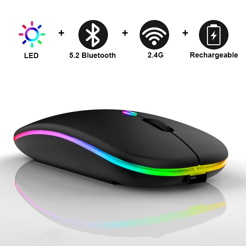 HP W10 Wireless Bluetooth Rechargeable Mouse Bazarcha