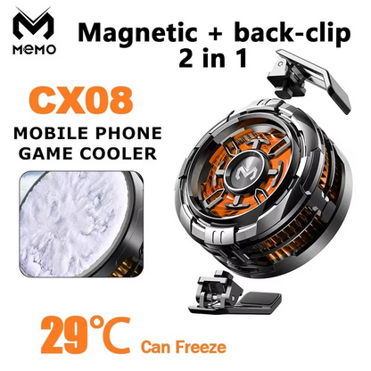 MEMO CX08 Mobile Cooling Fan for Gaming and Mutitasking Bazarcha