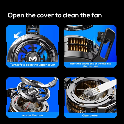 MEMO CX08 Mobile Cooling Fan for Gaming and Mutitasking Bazarcha
