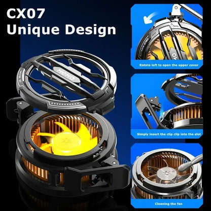 MEMO CX07 Magnetic Phone Cooler Fan for Gaming and Use My Store