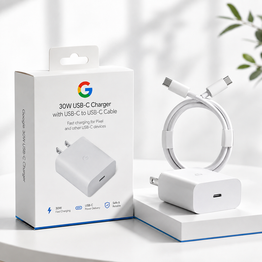 Google Pixel 30W USB-C Fast Charger Adapter Bazarcha