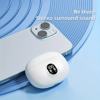 Stereo 895B Bluetooth Earbuds V5.4 with Noise Cancellation Bazarcha