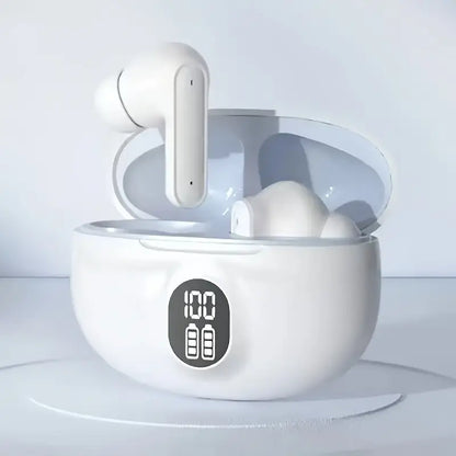 Stereo 895B Bluetooth Earbuds V5.4 with Noise Cancellation Bazarcha